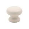 Prestige 40mm Antique White Mushroom Knob