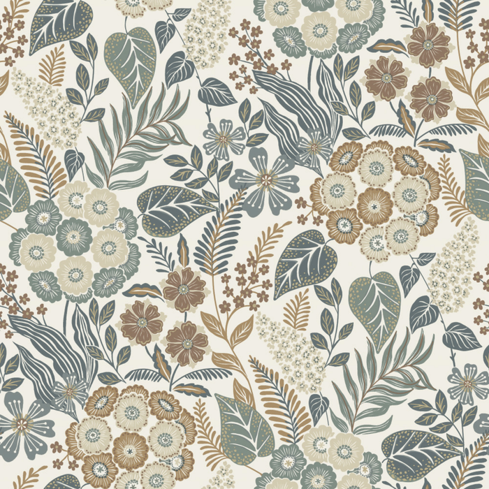 Grandeco 53cm x 10.05m Earthy Botanical Wallpaper