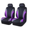 Catzon Front Car Seat Covers Auto Interior Protection Accessories For Suvs Trucks-purple