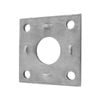 Sunrise Electric And Mechanical Backing Plate Mount Round Flange Natural - 39mm Round - Ef39n