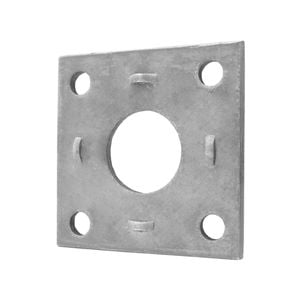 Sunrise Electric And Mechanical Backing Plate Mount Round Flange Natural - 39mm Round - Ef39n