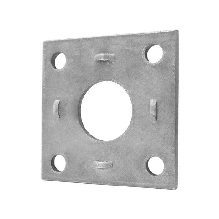 Sunrise Electric And Mechanical Backing Plate Mount Round Flange Natural - 39mm Round - Ef39n