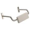 Metlam Australia Satin Stainless Steel Curved Rail with Padded Backrest