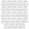 Trenton Platter Stand Chrome Black 190x250x190mm Pizza Plate | Set Of 24