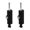 Yale Black Patio Bolt - Twin Pack