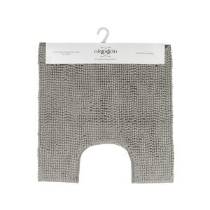 Ardor Toggle 50x50cm Contoured Bath Mat Silver
