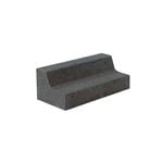 Brighton Masonry 230 x 110 x 80mm Charcoal Garden Edge - Charcoal