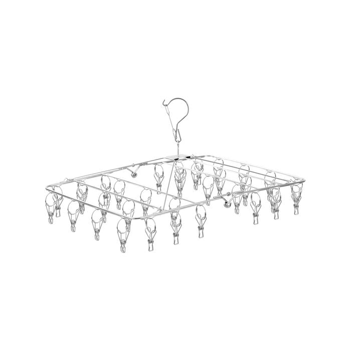 Boxsweden Stainless Steel Delicates Clothes Hanger - 34 Peg 