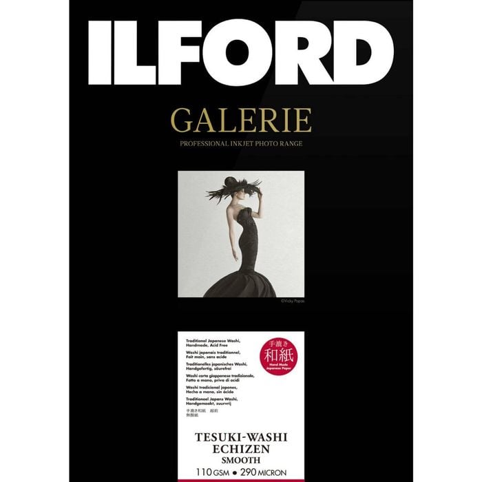 Ilford Galerie Tesuki-Washi Echizen Smooth 110GSM A2 10 Sheets