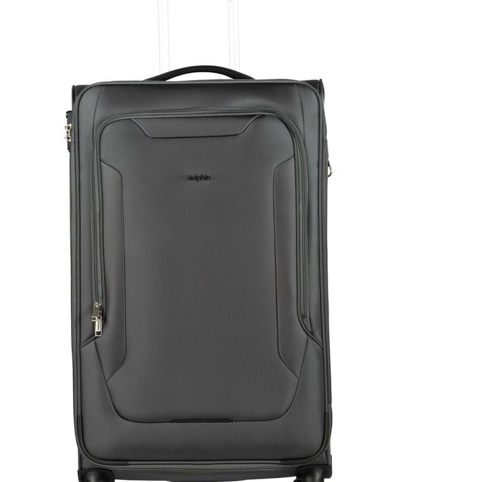 Delphin Caspian 2 Softside Large Spinner Suitcase - 83cm - Grey