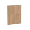 Kaboodle 600mm Cajun Oak Modern 3 Drawer Panels