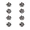 X8 Genuine Oem Dishwasher Lower Basket Wheels Complete Assy V42052035, Suits Blanco, Omega