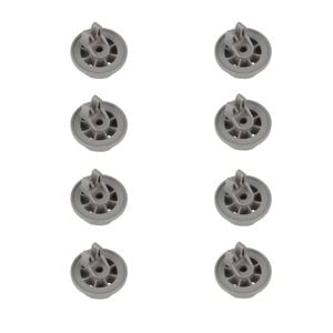 X8 Genuine Oem Dishwasher Lower Basket Wheels Complete Assy V42052035, Suits Blanco, Omega