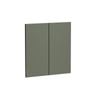 Kaboodle 600mm Saltbush Modern Rangehood Doors - 2 Pack