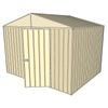 Build-a-Shed 3.0 x 2.3 x 2.3m Gable No Side Doors Shed - Cream