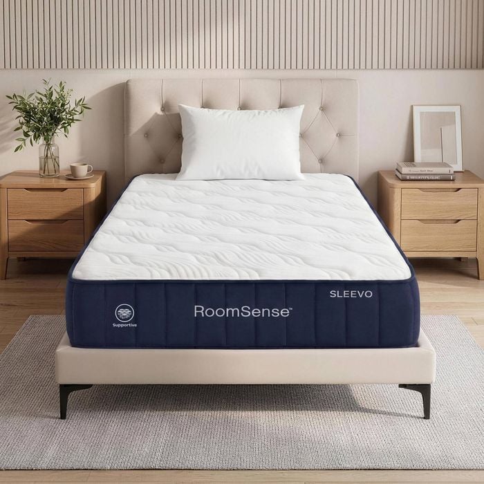 Roomsense King Single Mattress, 26cm Firm Mattress For Back Pain Relief