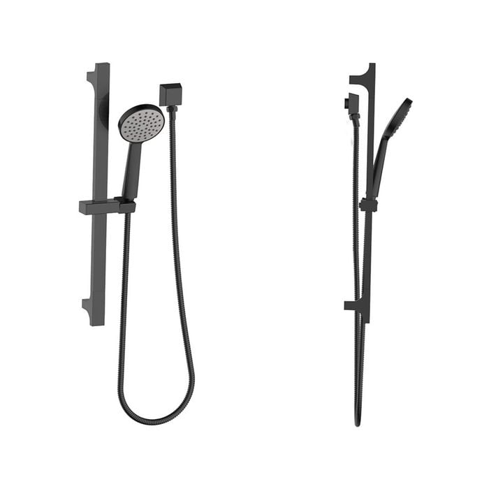 Gareth Ashton Black Shower Rail WELS 3 Star 8.5L/min
