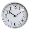 Sandy Day Metal Glass 40cm Wall Clock Round Analogue Decor - Beige