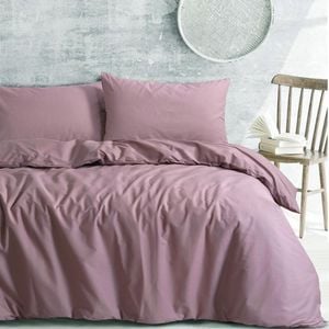 Dusky Pink Single Quilt Cover Set