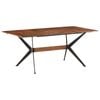 vidaXL Dining Table Kitchen Table Dining Room Desk Indoor