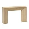 Edje Natural 140cm Oak Tall Console Table