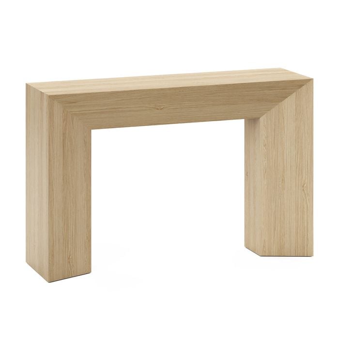 Edje Natural 140cm Oak Tall Console Table