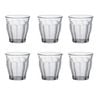 Duralex Picardie Set of 6 Tumbler Glasses   8.5X8.5X9cm   - 250ml