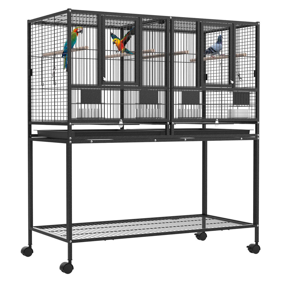 Advwin 2in1 Large Bird Cage Parrot Aviary - Bunnings Australia - Australian Parrot Cage Enlargement Services