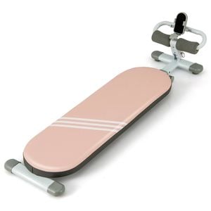 Costway Foldable Sit Up Bench Abdominal Exercise Press Home Gym Equipment Pink