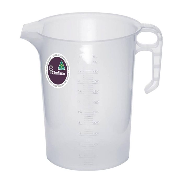 Chef Inox Measuring Jug Stainless Steel 5l