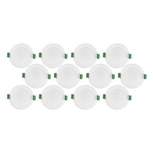 Click 6W 70mm CCT LED Downlight - 12 Pack