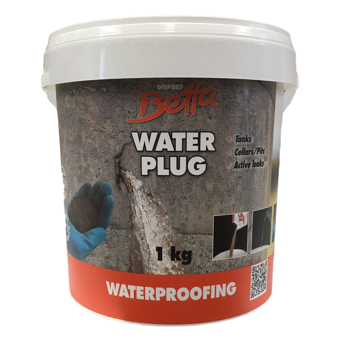 Gripset Betta 1kg Waterproofing Repair Compound Water Plug