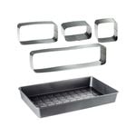 Soffritto Professional Bake 39 Piece Letters and Numbers Set 37.5X23.8X5cm