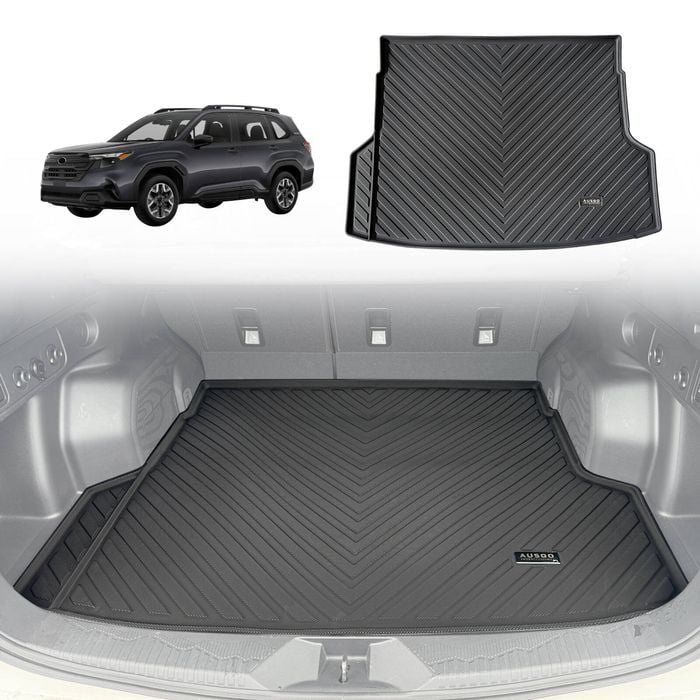 AUSGO Boot Liner for Subaru Forester Petrol 2025-Onwards Cargo Trunk Mat Boot Mat