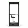 Focuspod Solo Acoustic Office Pod — 1 Person Soundproof Phone Booth (white)