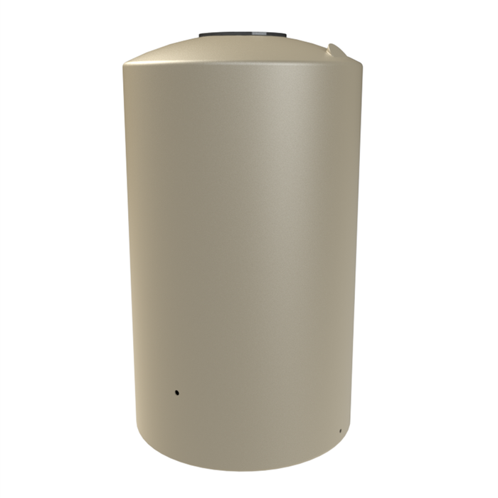 Melro Tanks 1600L Wheat Round Poly Water Tank