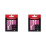6pc Target K-Flex No 6 Dart Flight & Shaft Intermediate 26mm - Neon Pink