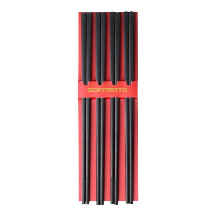 Chopsticks Set of 4 Black Soffritto