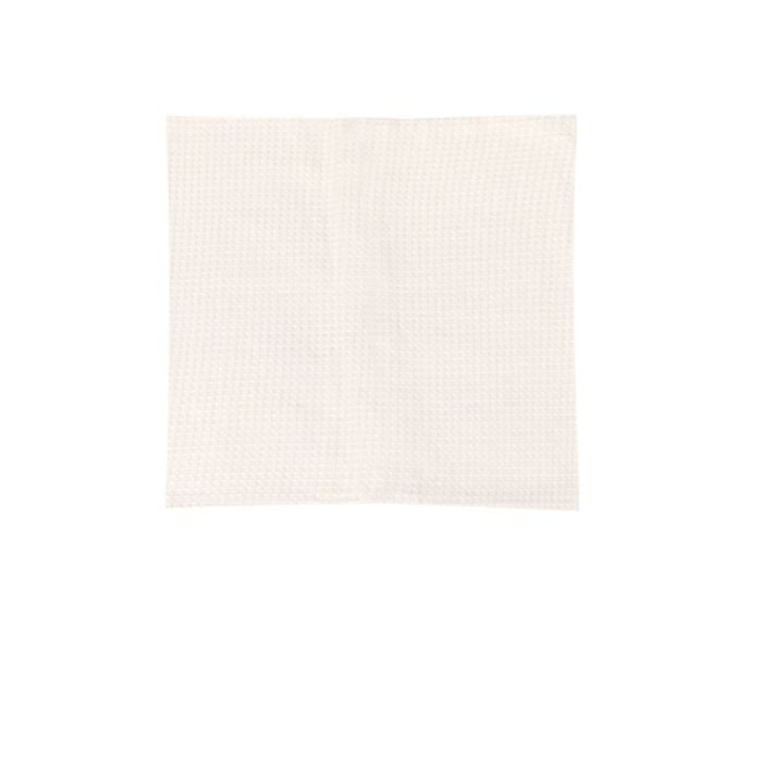 Cotton Waffle Cushion Cover 40 x 40 cm Ivory