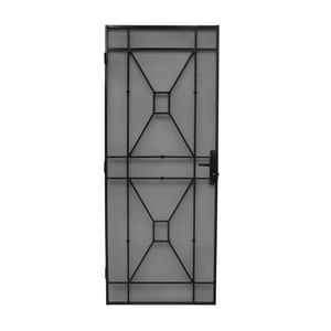 2024 x 806mm Barrier Door Steel Frame Imperial Sutton Black