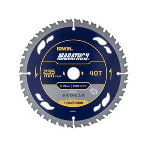 IRWIN 235mm 40T Marathon Circular Saw Blade