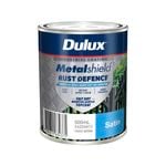 Dulux 500ml Vivid White Satin Metalshield Rust Defence - 500ml