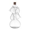 5pc Davis & Waddell Fine Foods Port Flask/Sippers Set Flask 60ml/800ml