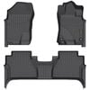 Vehiclab Nissan Navara – 2021 – 2025 – D23 Facelift – 3D/5D All Weather Moulded Car Floor Mats – Right Hand Drive