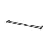 Phoenix 900mm Matte Black Reva Double Towel Rail