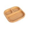 Tiny Dining Children's Bamboo Dinner Feeding Plate - Segmented