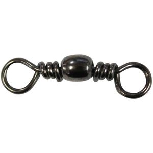 Mustad Black Barrel Fishing Swivel 4
