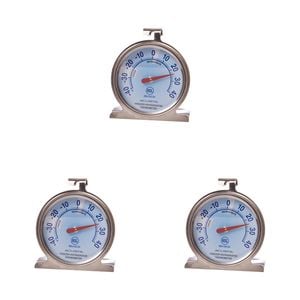 3PK Acurite Refrigerator Fridge Freezer Dial Thermometer Bar Home Kitchen