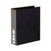 Marbig Clearview A4 2D-Ring Insert Binder 50mm (Black)