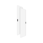 Lugna 2045 x 900 x 16mm White Double Doors - White 900mm